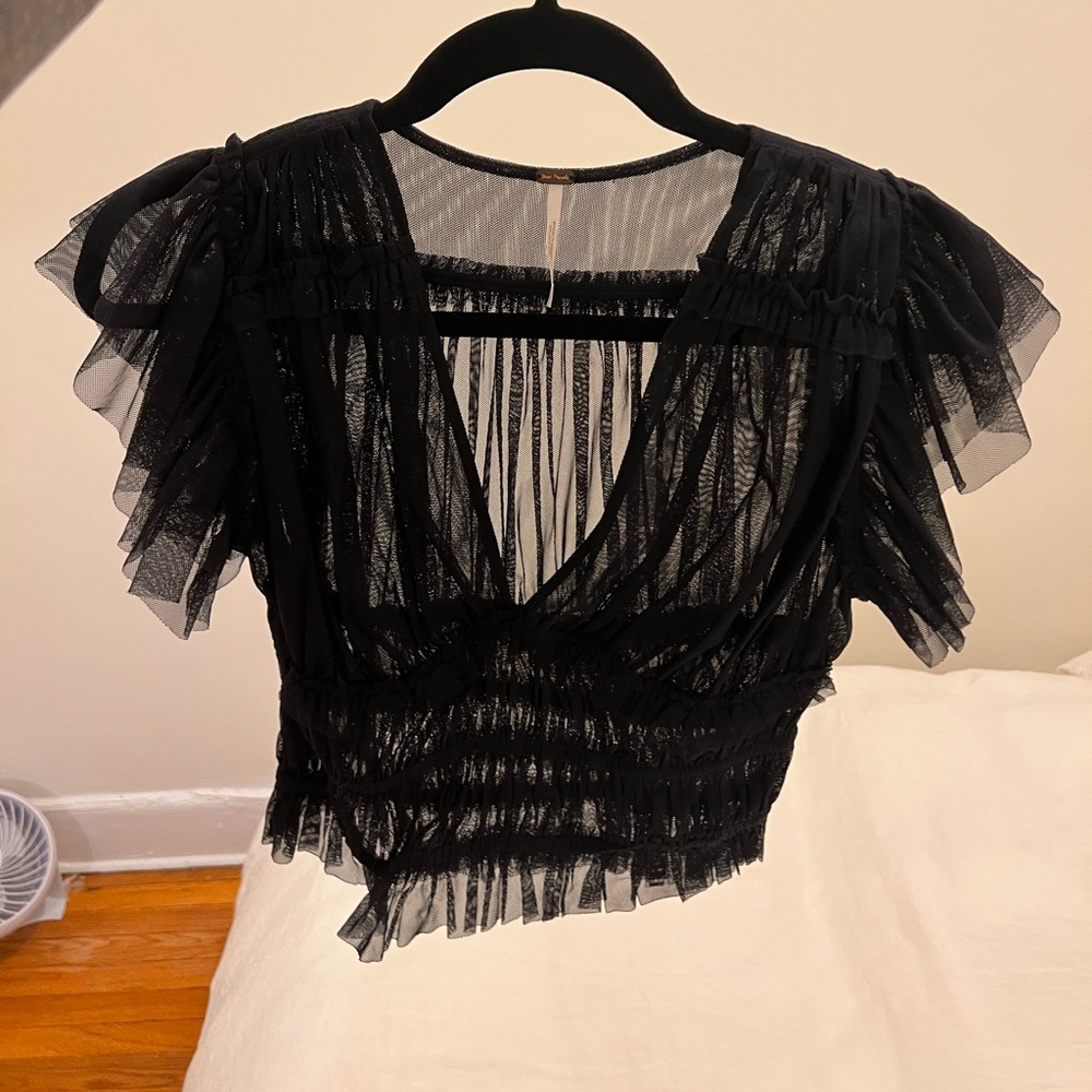 Free People Sheer Top